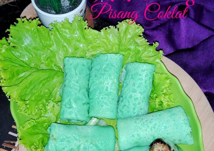 Resep Dadar Gulung Pisang Coklat Oleh Dewi Saraswati Cookpad