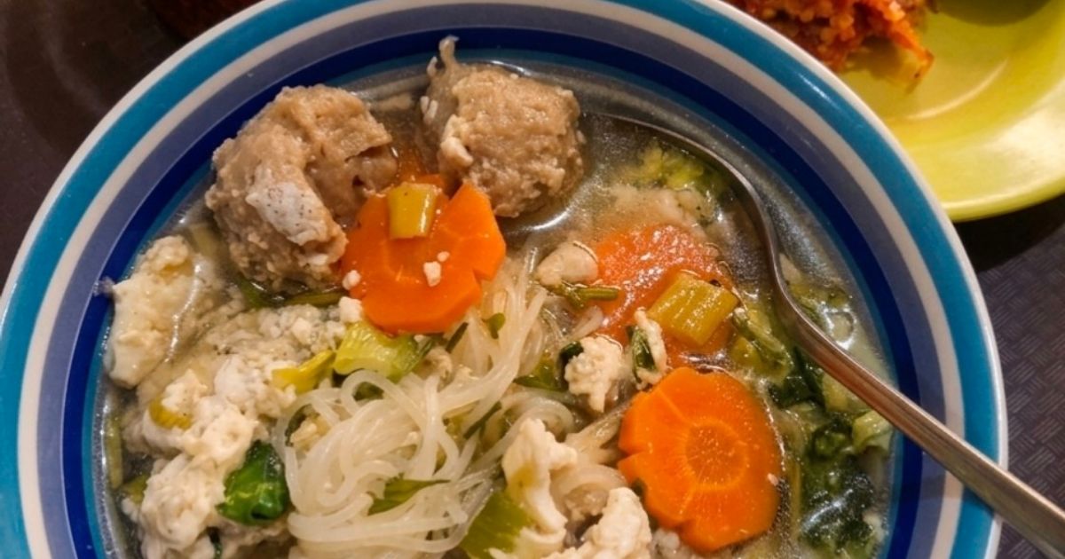 Sop Putih Telur Bihun