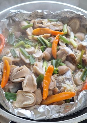 Foto resep Tim Patin Jamur Bawang Putih