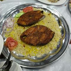 A picture of Fish Mandi #cookpadapp #ricecontest.