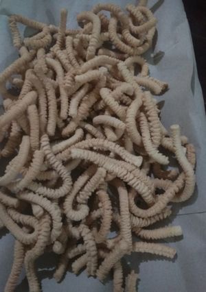 Foto resep Cemilan ulat sutra gurih anti gagal.