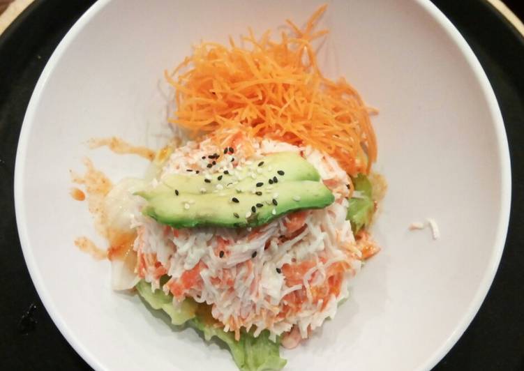 Bourbon SnowCrab Salad