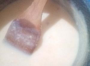 Una foto de Salsa de queso para carnes pastas