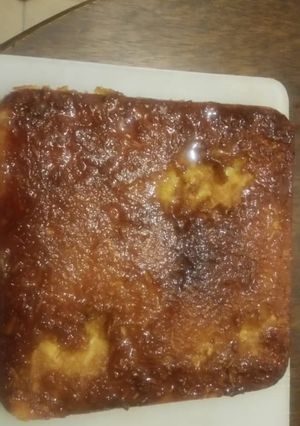 Una foto de Torta de Yuca y Pasitas