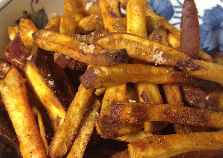 Recipe of Award-winning Baked Sweet Potato Fries with Smoked Paprika