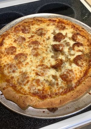 A picture of Homemade Pizza.
