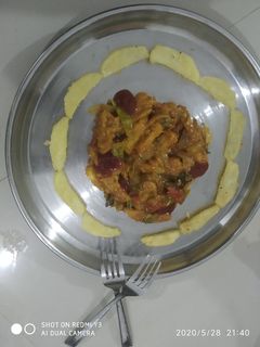 ચીલી પોટેટો રેસીપી મુખ્ય ફોટો