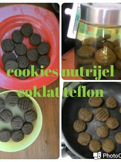 Foto resep Cookies Nutrijel Coklat Teflon