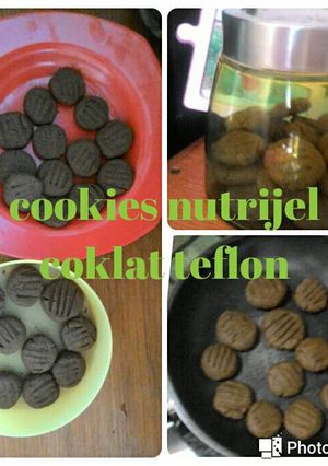Foto resep Cookies Nutrijel Coklat Teflon