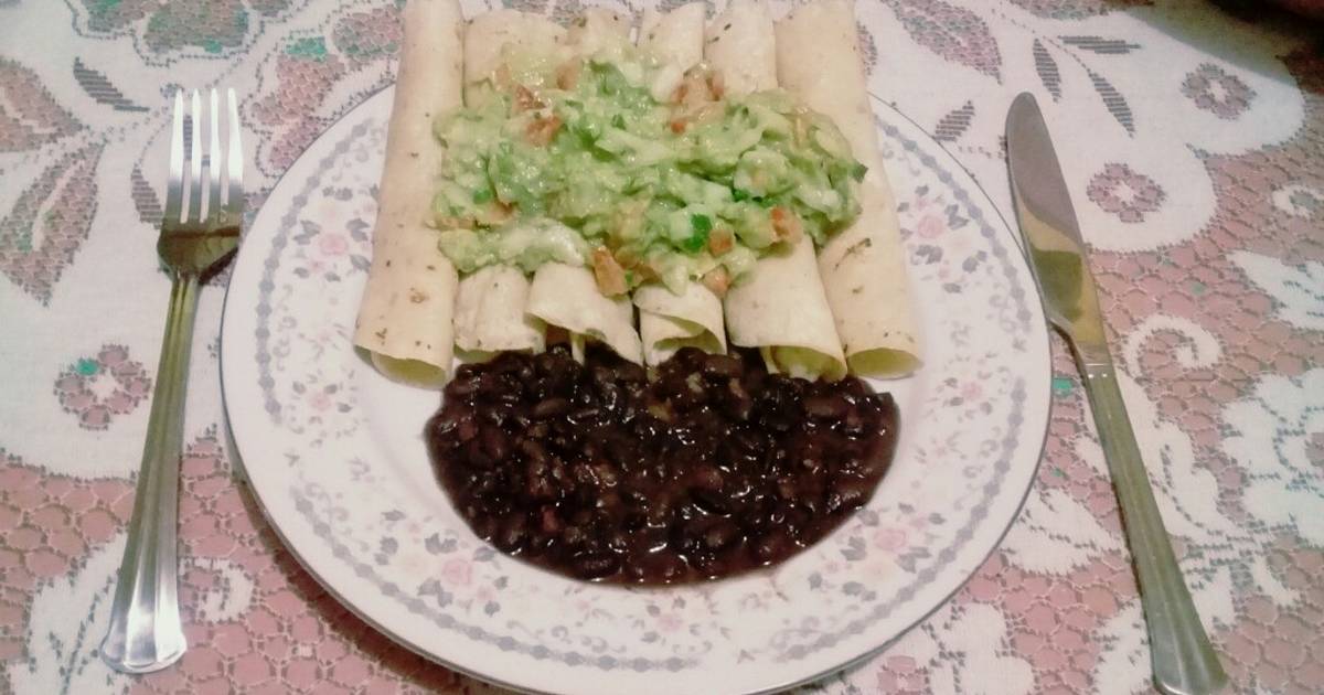 Taquitos de puré de papa 🌮 Receta de Sofia Carolina Castillo