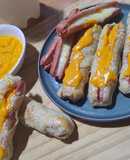 18/07📅🌭Panchos Rellenos Envueltos Con Sésamo🌭