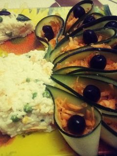 صورة لوصفة سلطة ماسدوان بطريقة عصرية