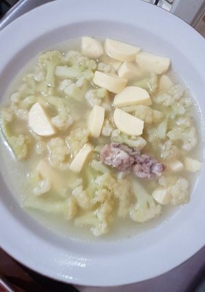 Foto resep Kembang kol Tahu