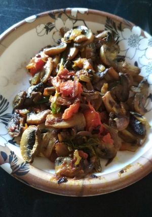 A picture of Fried Mushrooms.