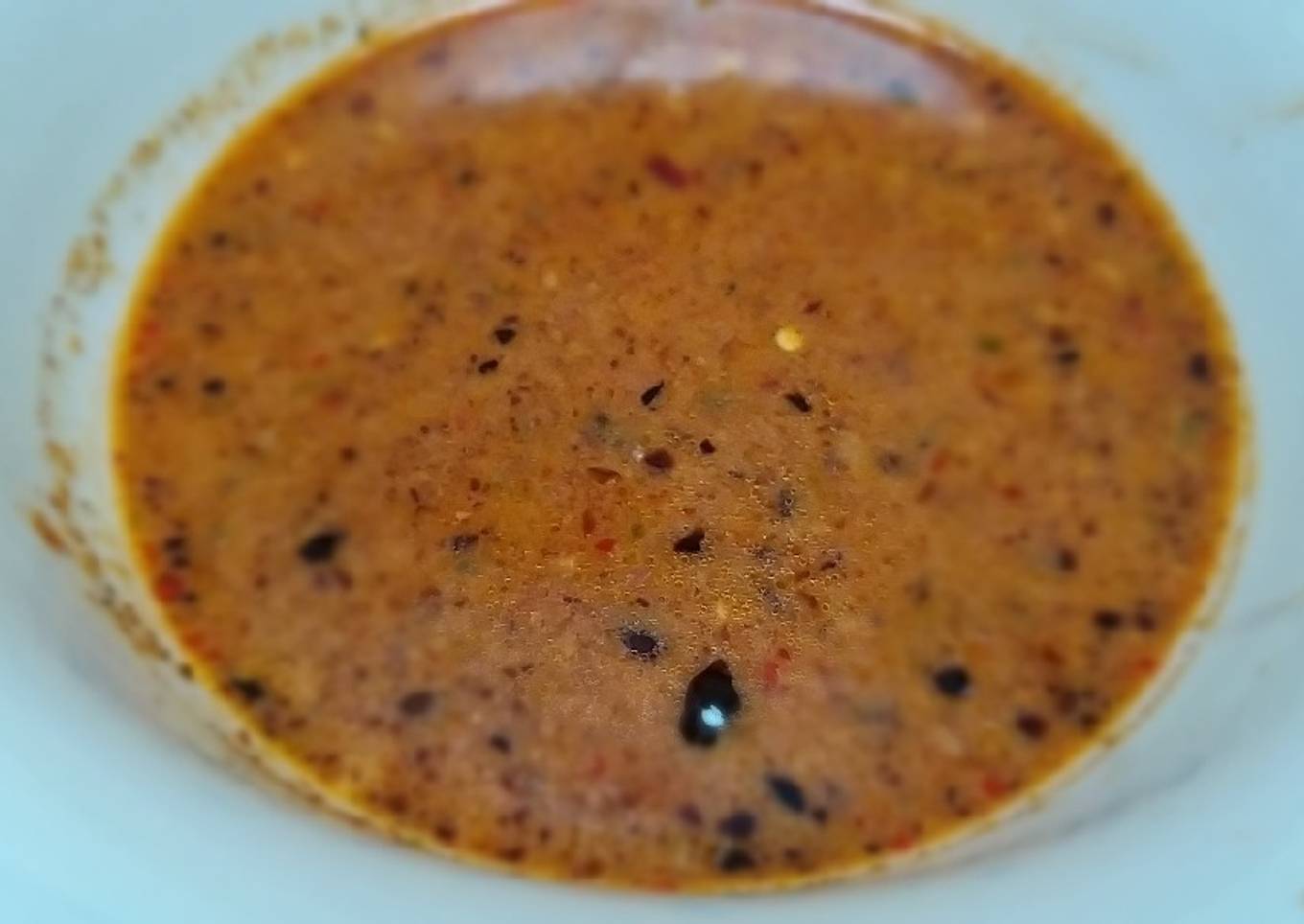 Sambal kacang siomay