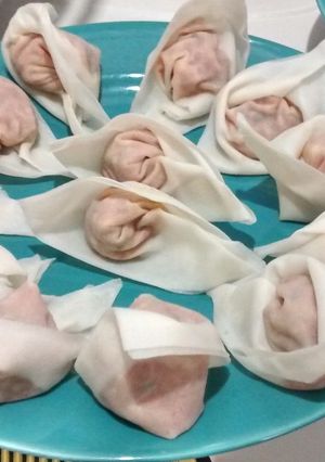 Foto resep Pangsit siomay kukus rebus