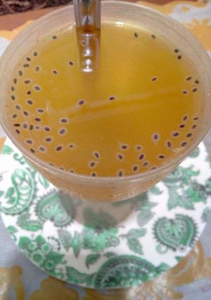 عکسی از دستور شربت