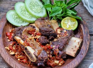 Foto resep Iga penyet