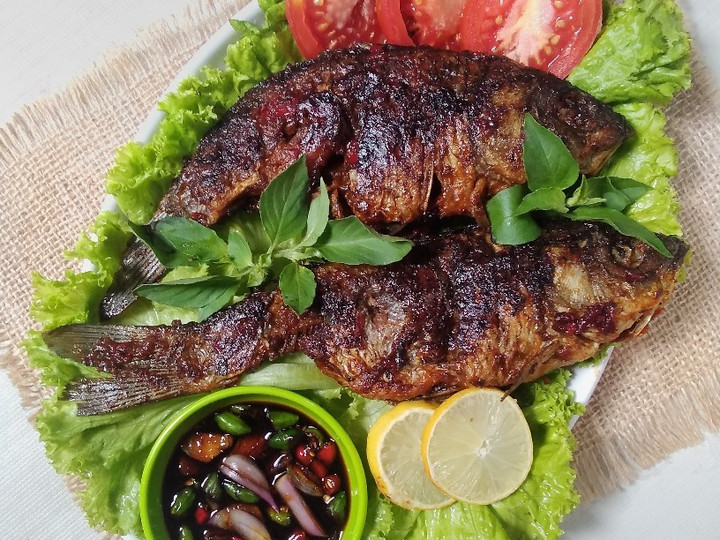 Resep Ikan Mas Bakar bumbu Jimbaran Anti Gagal