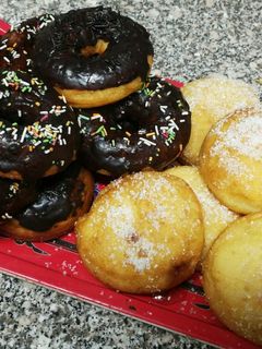 صورة لوصفة الدوناتس الخطيييير 🍩😮