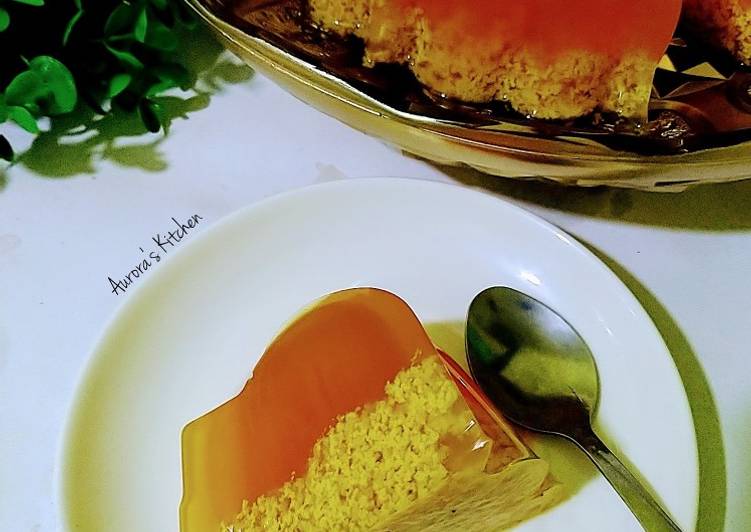 Puding Lumut Gula Merah