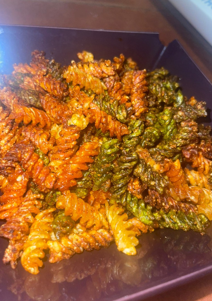 Una foto de Snacks de bites en freidora de aire