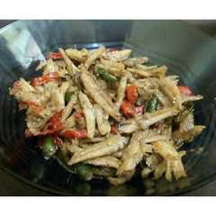 A picture of Tumis Ikan Teri Manis Pedas.