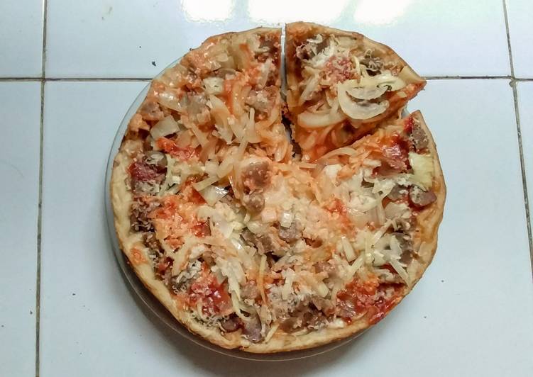 25.Pizza Teflon Homemade