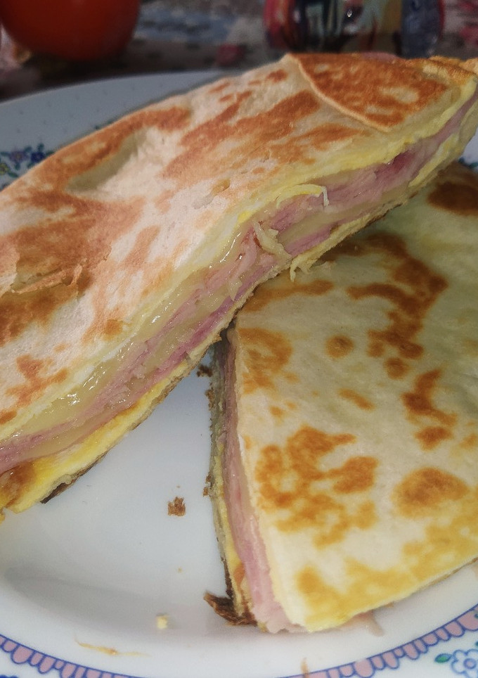 Una foto de Tortitas rellenas sin lactosa