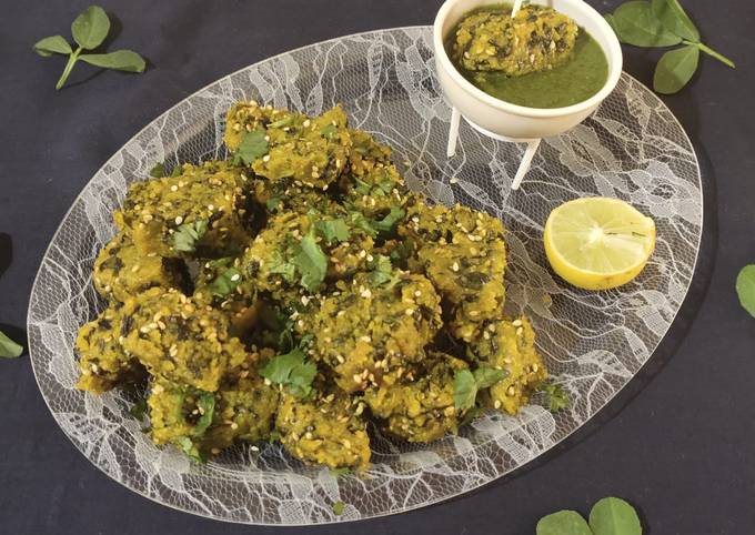 Step-by-Step Guide to Make Andrew Copley Methi muthiya