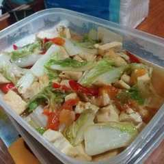 Tumis sawi putih dan Tahu putih রেসিপির প্রধান ছবি