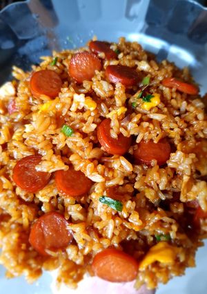 Foto resep Nasi Goreng Sosis