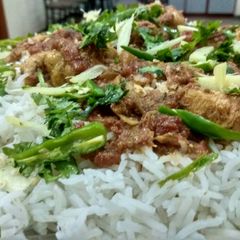A picture of Ginger rice.