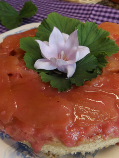 Una foto de Torta roja de manzanas de Dña Petrona