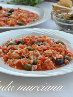 Una foto de Ensalada murciana. (Thermomix)