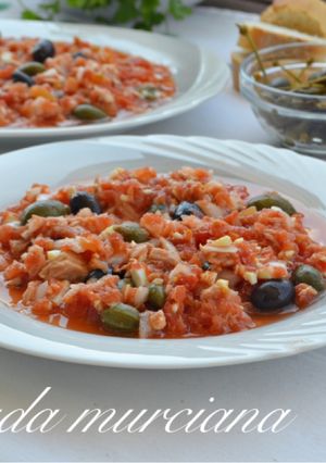 Una foto de Ensalada murciana. (Thermomix)