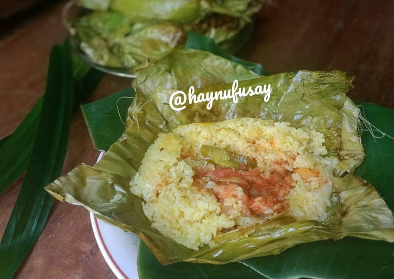 Nasi Kuning Bakar