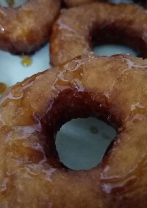 صورة لوصفة دونات بالعسل