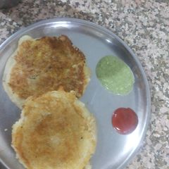A picture of Suji potato pancake.