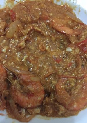 Foto resep Udang saos padang