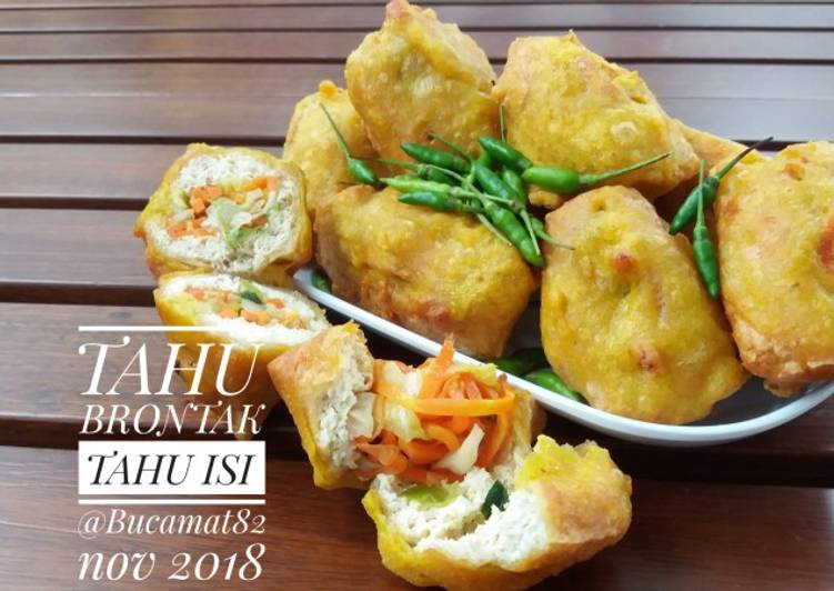 "tahu brontak / tahu isi"