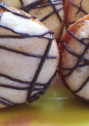 Narancs galette aprósütemény recept fotója