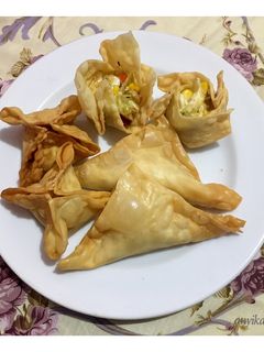 Foto resep Pangsit Bakwan Sayur Pedas