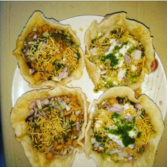 Basket chaat A picture of Basket chaat.