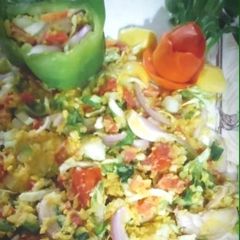 A picture of Moon Daal ki Salad.