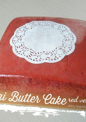 Foto resep Thai Butter Red Velvet Cake