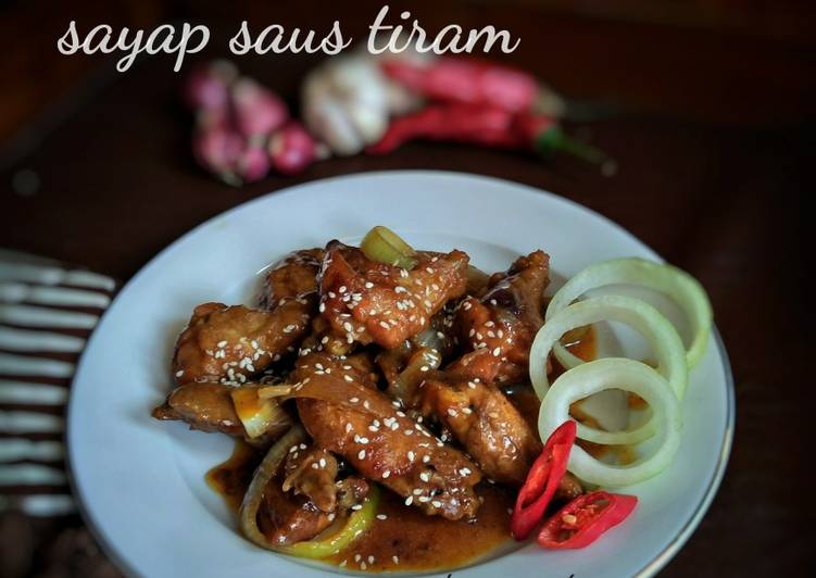 Cara Gampang memasak Sayap Saus Tiram Lezat