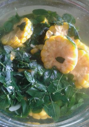 Foto resep Kuah bening daun kelor