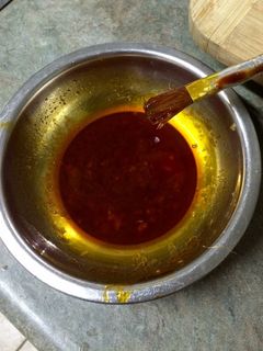 Una foto de Aceite Achiotado con Ajos