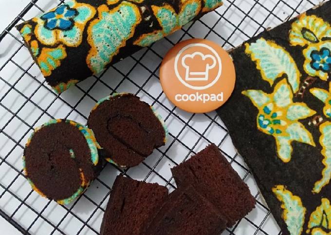 Resep Brownies Gulung Batik Oleh Nining Mamalouis Cookpad